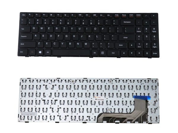 Laptop Keyboard Compatible for Lenovo Ideapad 100-15 (Side Cable)