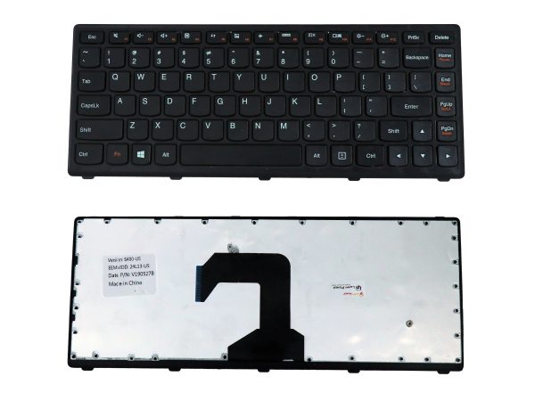 Laptop Keyboard Compatible for Lenovo IdeaPad S300 S400 S400T S400U S405-Series