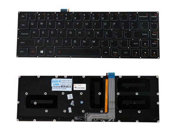 Laptop Keyboard Compatible for Lenovo Yoga 3 Yoga 3 Pro-1370