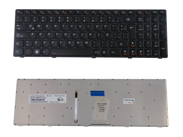 Laptop Keyboard Compatible for Lenovo Ideapad Y570 Y570A Y570D Y570G Y570M Y570N-Series