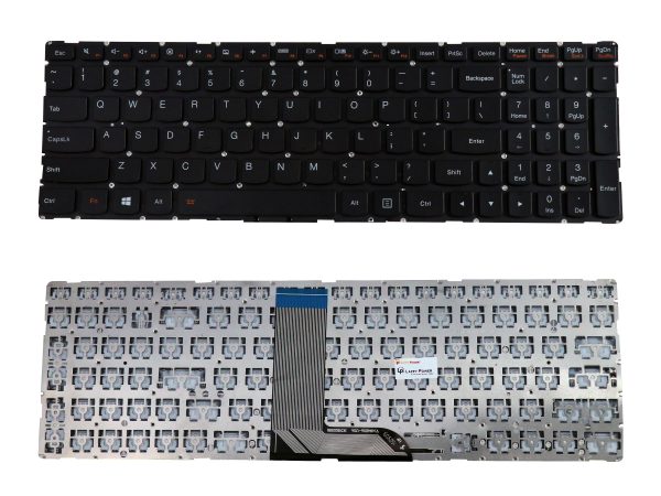 Laptop Keyboard for Lenovo IDEAPAD YOGA 500 15" IBD / FLEX 3-1580 / 700 -15-Series