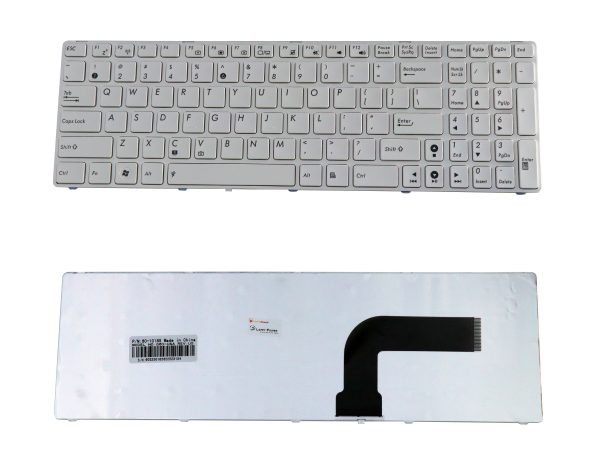 Laptop Keyboard for ASUS N50 K52J K52 K52DE K55C X54C K52F Series Laptop White