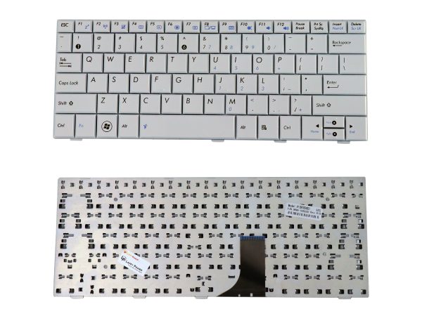 Laptop Keyboard Compatible For ASUS EEEPC 1005 1005HD 1005HA 1001 1008 1008HA-Series(White)