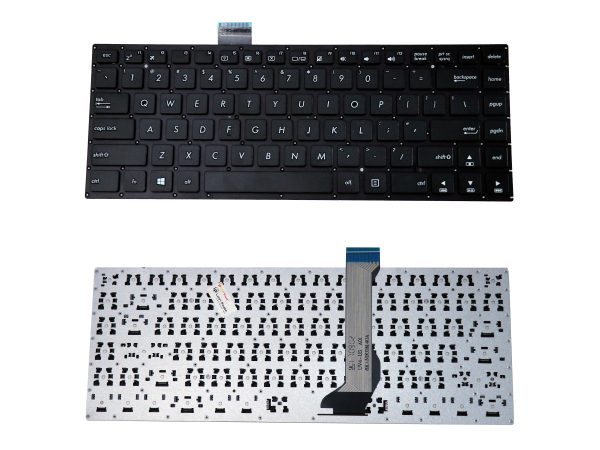 Laptop Keyboard Compatible for Asus E402 E402M E402MA E402S E402SA E402BA E402BP E402NA L402 L402S L402SA R417 R417S R417SA R417 (Black)