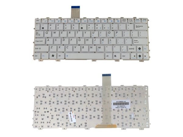 Laptop Keyboard Compatible For ASUS EEE PC EPC 1015 1015PN 1015PW 1011BX 1011CX 1015B 1015CX -(WHITE)