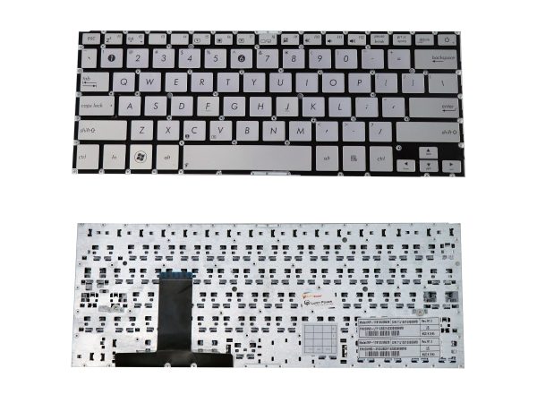 Laptop Keyboard Compatible for Asus UX31 UX31A UX31LA UX31E-Series(SILVER)