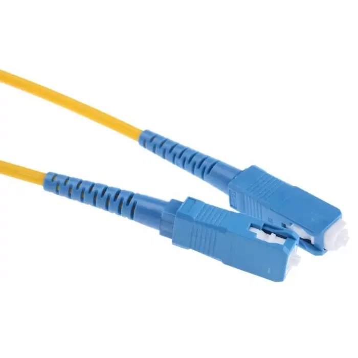 Fiber Optic SC/UPC-SC/UPC-SM-SX-3.0-G652D-PVC-Yellow 10M Patch Cord