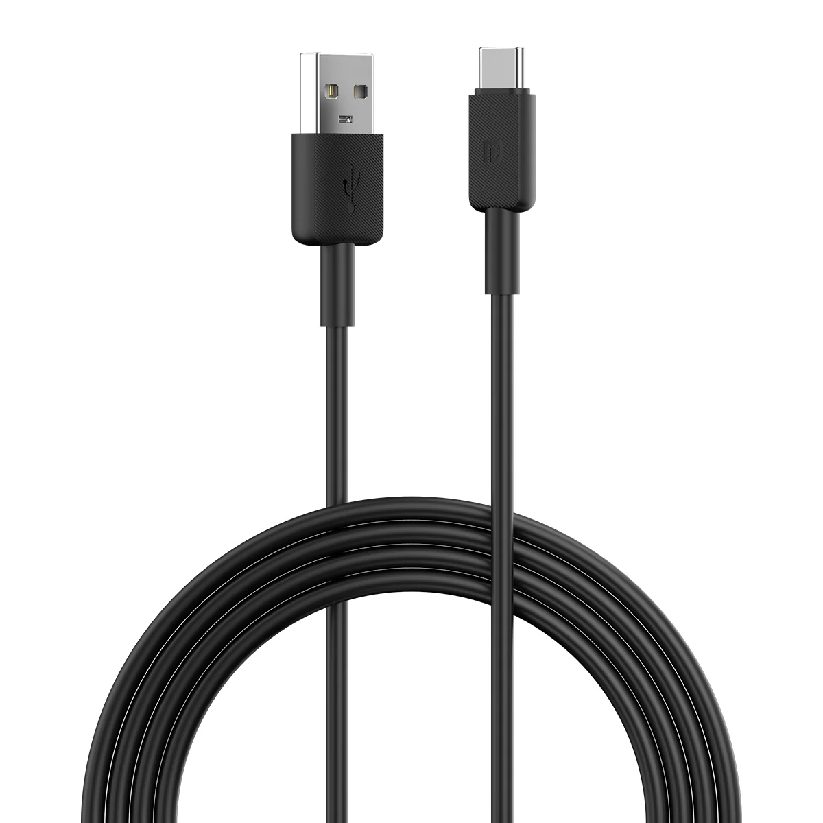 Portronics Konnect Link Type C Charging Cable with 3.0A Output, 480Mbps Data Transfer, 1M Length for Smartphones, Tablet, Laptops & Other Type C Devices(Black)