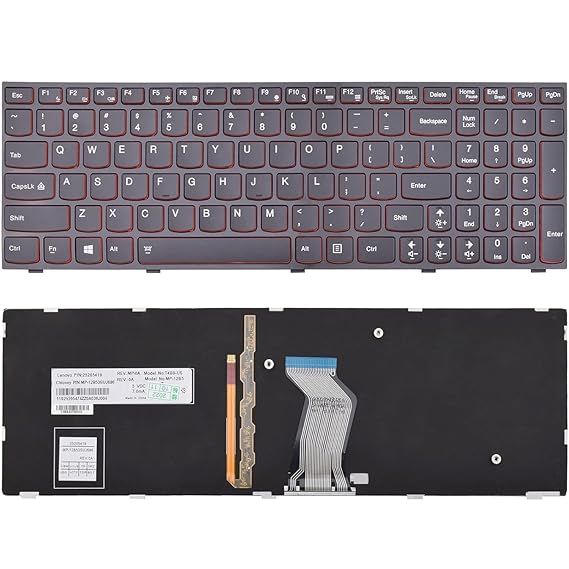 Laptop Keyboard Compatible for Lenovo Y590 Y500 Y510P-Series(WITH Backlight)