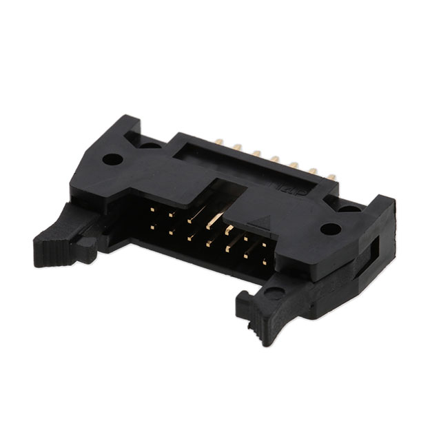 FRC Male Header Straight PCB Mount With Lock – 2.54mm Pitch