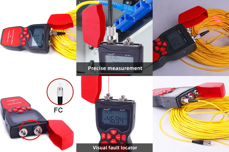 EZ-Link NF-911c fiber 3 in 1 Lan Tester optical multimeter