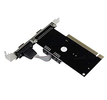 PCI Serial Card (9 Pin) Network Interface Card  (Black)