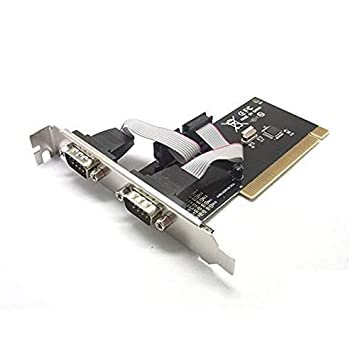 PCI Serial Card (9 Pin) Network Interface Card  (Black)