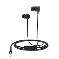 Portronics Conch 204 In-Ear Headphones with Mic, Noise Isolation, Bass, Comfortable Fit (BLACK) Portronics Conch 204 In-Ear Headphones with Mic, Noise Isolation, Bass, Comfortable Fit (BLACK)