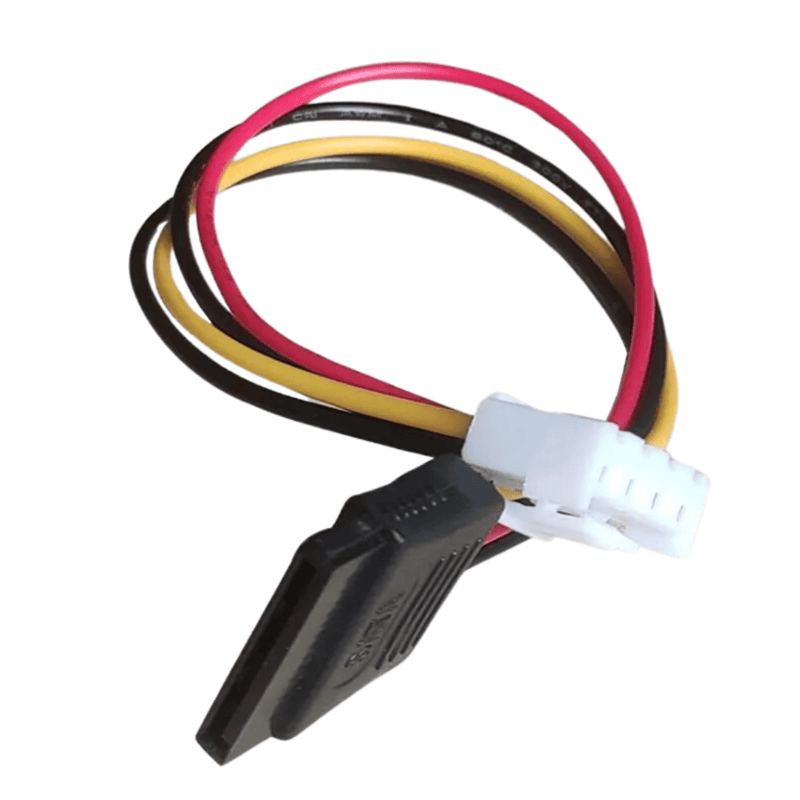 DVR HDD Power Cable 4pin Mini Power Cable/Adapter to Power one 15 pin SATA HDD