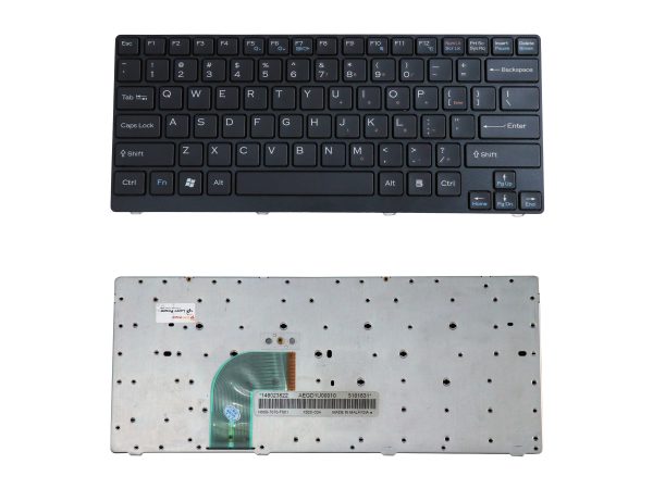 Laptop Keyboard Compatible for Sony Vaio VGN-CR Sony CR Black