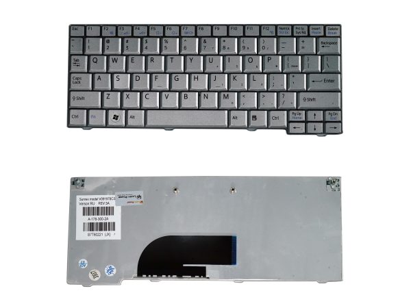 Laptop Keyboard Compatible for Sony M Series (Silver)