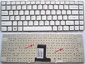 Laptop Keyboard Compatible for Sony Vaio VPC EA VPCEA VPC EA Series White