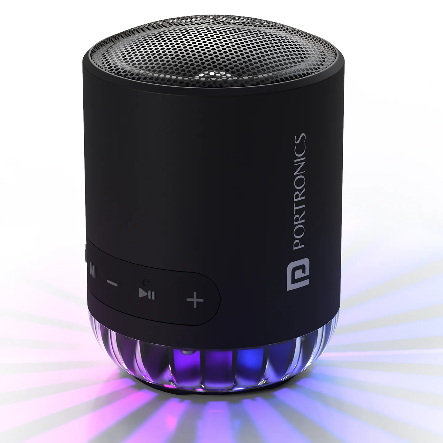 Portronics Soundpot Pro 20W Portable Bluetooth Speaker (Black)