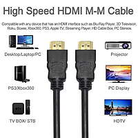 HDMI TO HDMI CABLE 1080p 5MTR Black