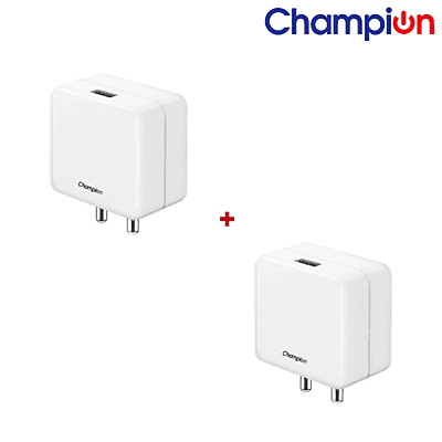 Champion Quick Charger 20W Combo offer