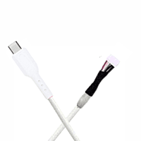 Champion Startrek Type-C Data Cable for Mantra Fingerprint Scanner Biometric Cable (White)