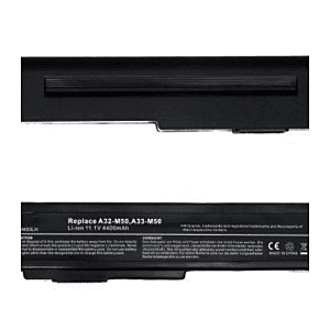 Laptop Battery For ASUS A32 N61 / ASUS M50, 11.1V 6 Cells 4400mAh – Compatible