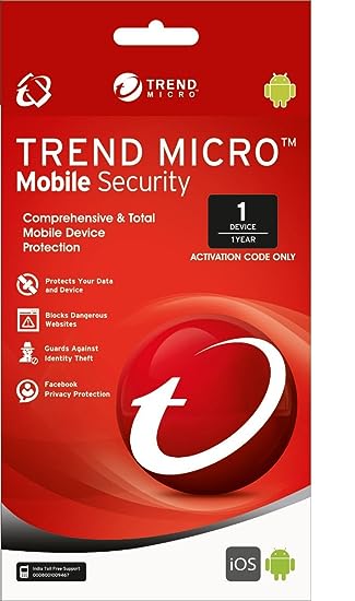 Trend Micro Mobile Security - One User One Year (Email Delivery)