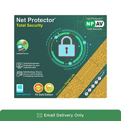 Net Protector | Total Security Gold 2023 Latest Version | 1 PC | 1 Year | Email Delivery