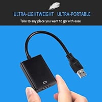 USB to HDMI Adapter, 1080P Multi-Display Video Converter for Laptop PC Desktop to Monitor, Projector