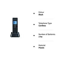 Motorola Cordless Telephone IT. 5.1XI (Black)