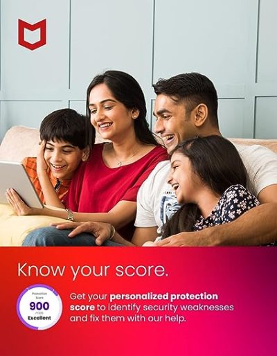 McAfee Total Protection Security For Window, Mac Single Licence Key (Email Delivery)