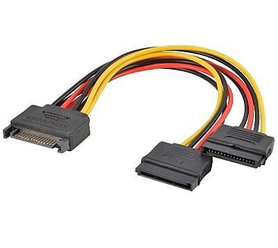 SATA Power Y Splitter Cable Adapter