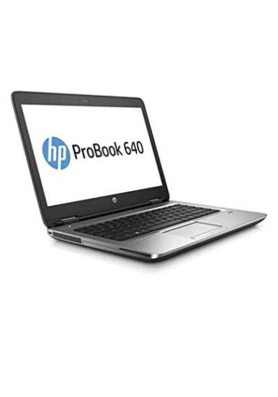 HP ProBook 640 G3 ,Core I5 7Th Gen/8GB/256GB SSD/Webcam/ 35.5cm (14 Inch) /Windows 10 Pro, (Certified Refurbished by HP)