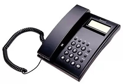 Beetel M51 Corded Landline Phone (Black)