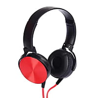 XB450 BT Headphone with Mic Wired Headset (Smart Red)