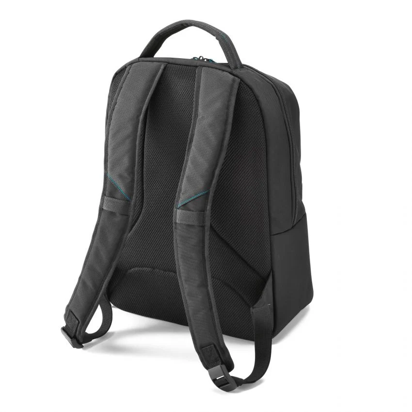 Dicota Spin Sporty Water Repellent Backpack for 15.6'' Notebooks and Laptops with Lockable Compartment (Black)