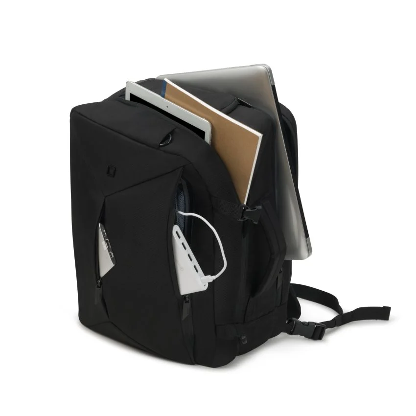 Dicota Rucksack Dual Plus EDGE 13 – Stylish and Functional Backpack for (39.62CM)15.6-Inch Laptops