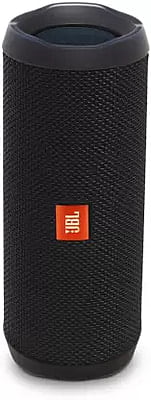 JBL Flip 4, Wireless Portable Bluetooth Speaker with Mic, Signature Sound with Bass Radiator with Rugged Fabric Design, Connect+, IPX7 Waterproof & AUX