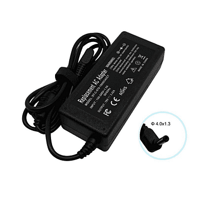 Laptop Adapter 40W Pin size 3.0 x 1.0mm, Samsung N143, N145, N148, N150, N210, N220, N230-Compatible