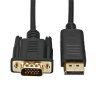 DisplayPort to VGA Adapter Converter Male to Male Gold-Plated Cord Cable For Monitor Projector Displays (1.5 Meter)