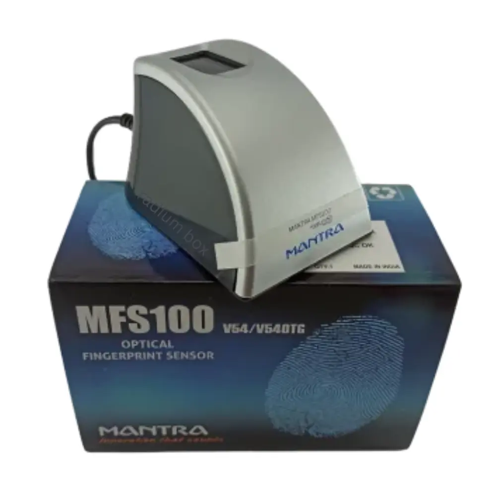 Mantra MFS 110 L1 Biometric Single Fingerprint Scanner | Aadhaar Authentication Device | High Securety and Fast scanning | Reliable and Durable