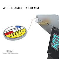 FX-04 0.04mm Copper Flying Line for Motherboard PCB Repair - 100 Meter