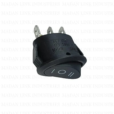 Oval shape rocker switch 3 Way Center off