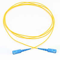 SC to SC Simplex Single Mode Optical Fiber Patch Cord Cable, FTTH jumper cable For LAN, WAN, and FTT Modules ,10M