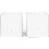 Tenda MW3 Whole Home Mesh WiFi System, Dual Band AC1200 Mbps Router Replacement for Smart Home (White, Pack of 2)