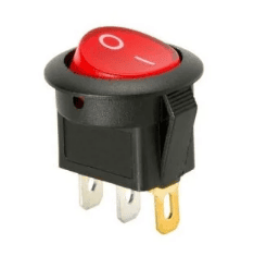 4 Pins 250V 12V UL Illuminated 30A Rocker Switch