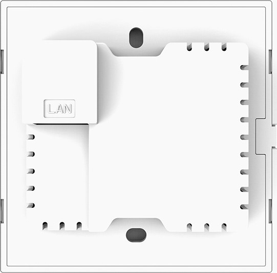 Tenda W12 AC1200 Wall Plate Access Point, Dual Band Gigabit PoE, 2*10/100/1000 BaseTX Port Interface, 2 Rooms Cover Range, White