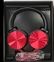 XB450 BT Headphone with Mic Wired Headset (Smart Red)