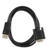 DisplayPort to VGA Adapter Converter Male to Male Gold-Plated Cord Cable For Monitor Projector Displays (1.5 Meter)